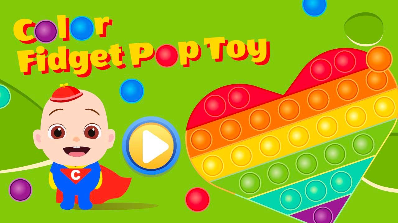 Color Fidget Pop Toy CC